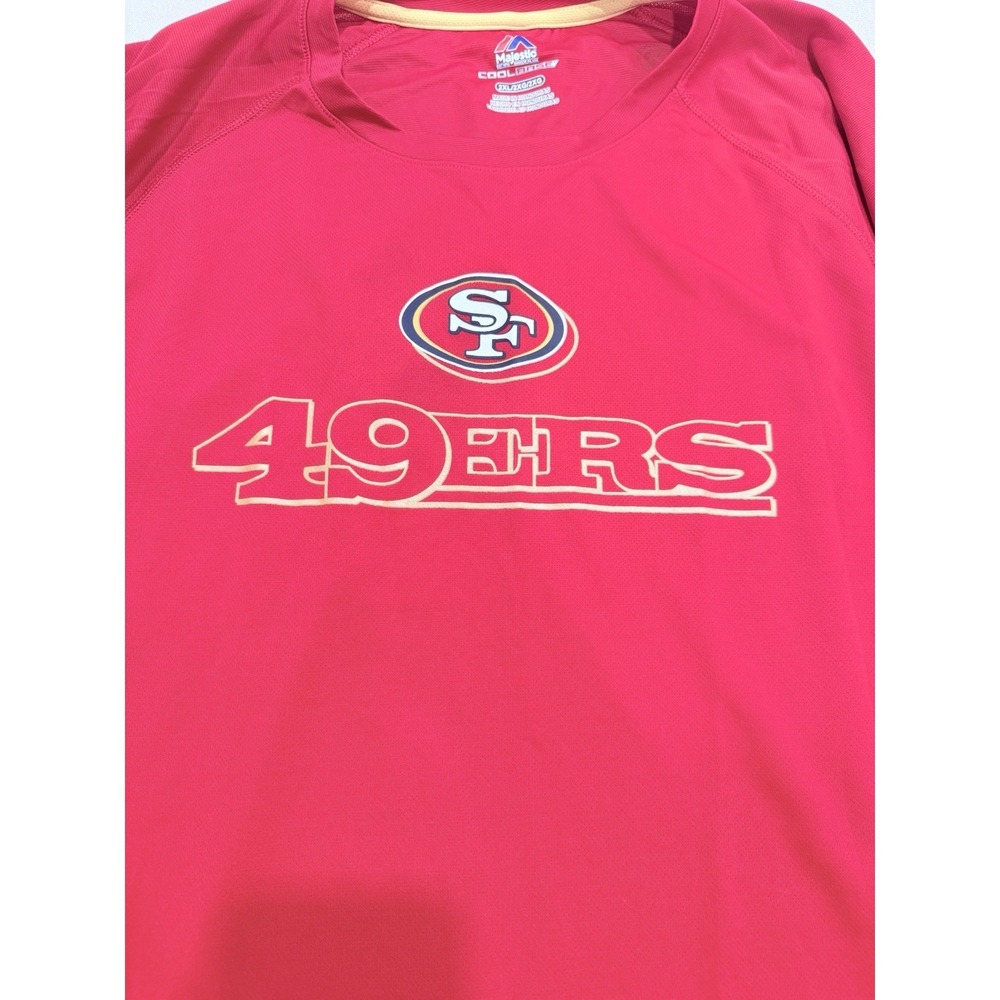 San Francisco 49ers Men's Long Sleeve Shirt 2XL NFL Team Apparel - Picture 4 of 5